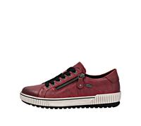 Remonte Plateausneaker D0700 Damen Leder Dunkelrot remonteTEX wasserabweisend Gr. 42