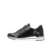 Remonte Damenschuhe Sportliche Schnürer nero/black black - Gr. - 37