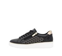 Remonte Damenschuhe Sportliche Schnürer nero/lightgold/lightgold/schwarz lightgold/schwarz - Gr. - 41