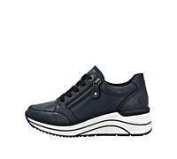Remonte Keilsneaker 56374434 - Damen Leder/Lederimitat, Rieker TEX, Nachtblau, Gr. 42