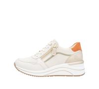 Remonte Damenschuhe Sportliche Schnürer offwhite/porzellan/salbei/muschel/orange offwhite/porzellan/salbei - Gr. - 41