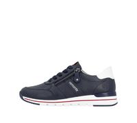 Remonte Dorndorf Keilsneaker Damen Leder nachtblau/weiß/rot Gepolstertes Fußbett Gr. 40