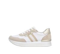 Remonte Damenschuhe Sportliche Schnürer perle/weiss/palegold/offwhite perle/weiss/palegold - Gr. - 42