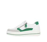 Remonte Damenschuhe Sportliche Schnürer quarz/weiss/smaragd/weiss weiss/smaragd - Gr. - 42