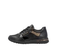 Remonte Damenschuhe Sportliche Schnürer schwarz/schwarz/black/brown schwarz/black/brown - Gr. - 37