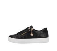Remonte Damenschuhe Sportliche Schnürer schwarz/schwarz/black schwarz/black - Gr. - 37
