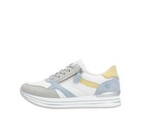 Remonte Damenschuhe Sportliche Schnürer vapor/weiss/aqua/sun/ciel vapor/weiss/aqua - Gr. - 40
