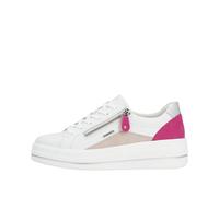 Remonte Damenschuhe Sportliche Schnürer weiss/rose/magenta/silver/weiss weiss/rose/magenta - Gr. - 36