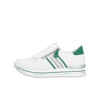 Remonte Damenschuhe Sportliche Schnürer weiss/smaragd/weiss weiss/smaragd - Gr. - 39