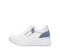 Remonte Damenschuhe Sportliche Schnürer weiss/weiss/weiss/bleu/bleu/silver weiss/bleu/silver - Gr. - 42