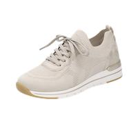 Remonte Damen Low-Top Sneaker R6712, Frauen Halbschuhe,lose Einlage,Freizeitschuhe,Turnschuhe,Laufschuhe,schnürschuhe,schnürer,beige (60),39 EU