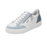 Remonte Damen Low-Top Sneaker D2J01, Frauen Halbschuhe,lose Einlage,Strassenschuhe,Sportschuhe,Freizeitschuhe,Turnschuhe,Weiss Kombi (80),40 EU