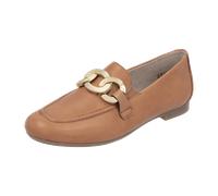 Remonte Damen Slipper D0K09 - Slip-On Loafer mit loser Einlage, elegant, Braun, Gr. 40