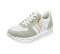 Remonte Damen D1327 Sneaker Low, Weiss 80, 42 EU