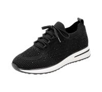 Remonte Damen Low-Top Sneaker D1G12, Frauen Halbschuhe,lose Einlage,Strassenschuhe,Sportschuhe,Freizeitschuhe,Turnschuhe,Laufschuhe,schwarz (00),40 EU