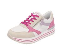 Remonte Damen D1323 Sneaker Low, Weiss 83, 38 EU