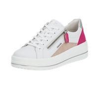 Remonte Damenschuhe Sportliche Schnürer weiss/rose/magenta/silver/weiss weiss/rose/magenta/silver/weiss - Gr. - 39