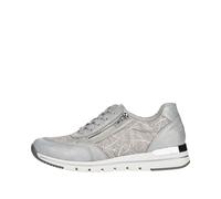 Remonte Sneaker, mit gepolstertem Schaftrand 37 grau Damen Sneaker Übergrößen Spezialgrößen Schuhe 37 ice, hellgrau