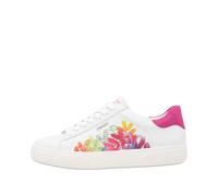 Remonte Damen Low-Top Sneaker D2J00, Frauen Halbschuhe,lose Einlage,Freizeitschuhe,Turnschuhe,Laufschuhe,Freizeit,sportlich,Weiss Kombi (82),40 EU