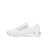 Remonte Damen Low-Top Sneaker R6716, Frauen Halbschuhe,lose Einlage,Freizeitschuhe,Turnschuhe,Laufschuhe,straßenschuhe,Strassenschuhe,Weiss (80),41 EU
