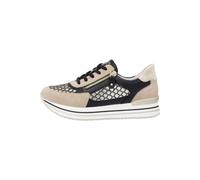 Remonte Halbschuhe Synthetik/Textil Schwarz/Gold - 37
