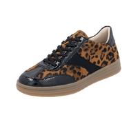 Remonte HW Halbschuh black/leo-nuss/schwarz für Damen, animal, Größe 38 EU
