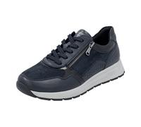 Remonte Damen Low-Top Sneaker D0700, Frauen Halbschuhe,lose Einlage,wasserabweisend,remonteTEX,Freizeit,sportlich,straßenschuhe,blau (14),39 EU