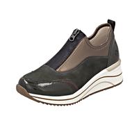Remonte Damen Sneaker D0700 – remonteTEX, wasserabweisend, lose Einlage – Grün Kombi 41 EU
