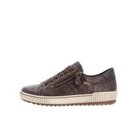 Remonte Damen Low-Top Sneaker D0700, Frauen Halbschuhe,lose Einlage,wasserabweisend,remonteTEX,Sportschuhe,Freizeitschuhe,Turnschuhe,braun (25),42 EU