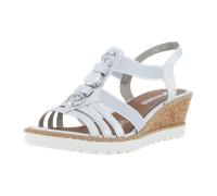 Remonte Keilsandalette für Damen, silber, Größe 39 EU