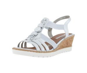 Remonte Keilsandalette für Damen, silber, Größe 42 EU