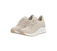 Slip-On Sneaker REMONTE, Damen, Gr. 42, beige, Lederimitat, Textil, Glitzer, Schuhe, Schlupfschuh, Slipper, Halbschuh mit Lite´n Soft-Ausstattung (43342256-42) beige