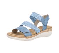Remonte Komfort Sandalette für Damen, blau, Größe 37 EU