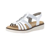 Remonte Komfort Sandalette für Damen, weiß, Größe 45 EU