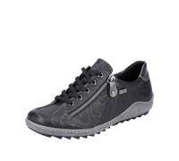 Remonte - Komfort Schnürhalbschuh RV Tex schwarz kombi - Gr. - 38