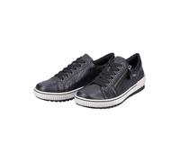 remonte Leder-Sneakers in Schwarz - Größe 37 | Damen Sneakers