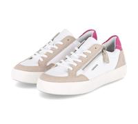 Remonte Low Sneaker - Gr. 36 - Weiß - Glattleder