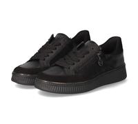 Remonte Low Sneaker - Gr. 38 - Schwarz - Glattleder