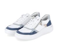 Remonte Low Sneaker - Gr. 38 - Weiß - Leder und Synthetik