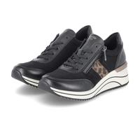 Remonte Low Sneaker - Gr. 40 - Schwarz - Textil & Synthetik