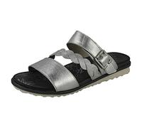 Remonte Pantoletten in Übergrößen Silber R2757-90 große Damenschuhe