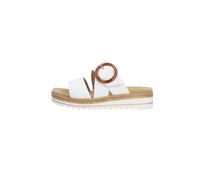 Rieker Pantolette bis 30mm Absatz für Damen, weiß, Größe 36 EU