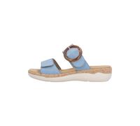 Remonte Pantoletten Lederimitat Aqua - 36