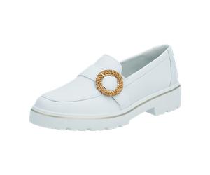 Remonte Plateau-Loafer für Damen, weiß, Größe 39 EU
