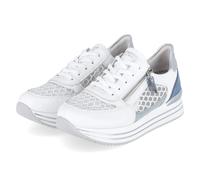 Remonte Plateau-Sneaker - Gr. 39 - Weiß - Textil & Synthetik