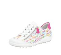 Remonte FS Halbschuh - Farbe - white/weiss-remontebunt/magenta - Größe - 38