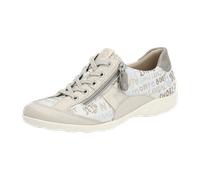 Schnürschuh REMONTE Gr. 40, beige (beige kombiniert) Damen Schuhe Classic Schnürschuhe mit feinem Metallic-Schimmer (11983646-40)