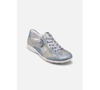 REMONTE Damen Schnürschuh weiß / silber / grau / rauchblau, Größe 39, 7694929 Weiß / Silber / Grau / Rauchblau 39