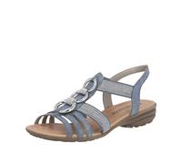Remonte Sportliche Sandalette für Damen, blau, Gr. 44 EU