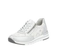 Remonte R6700 Damen Sneaker Low, silber, 43 EU